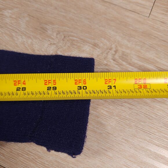 Vintage Izod Lacoste Cardigan Sweater Men L Blue Preppy Grandpa USA 80s - Picture 12 of 12